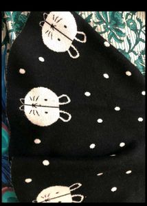Cute Bunny Polka Dot Skirt