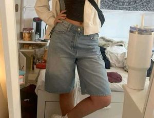 Denim jorts