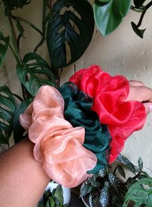 Organza Scrunchies