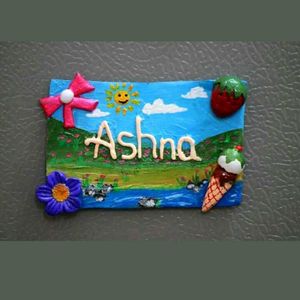Customised Name 3D Fridge Magnets