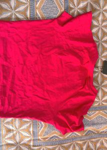 Pink Graphic Print Tee