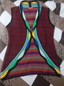Colorful Knit Shrug