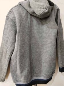 jack n jones grey hooded jacket for men and women