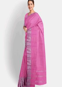 Elegant Pink Saree