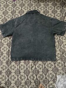 Boys Washed Denim Shirt