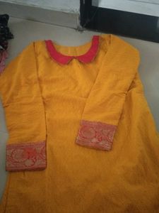Yellow Kurta