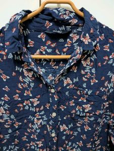Allen Solly Butterfly Print Shirt