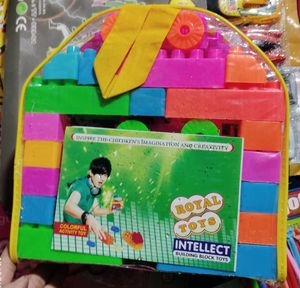 Colorful Building Blocks Set