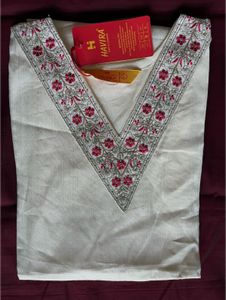 Elegant Embroidered Kurta
