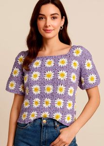 Daisy Crochet Top