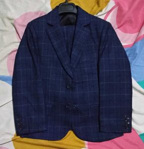 Blue Checked Suit (Age 2 /4)