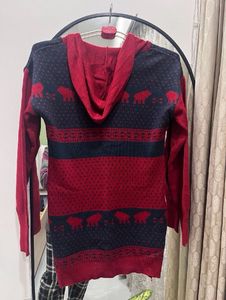 MAX Animal Print Hooded Dress