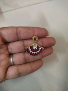 Fashion Earrings - Red &amp; White