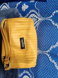 Stylish Mustard Spacious Sling Bag