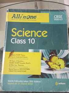 All In One Science Class 10 Reference Book CBSE