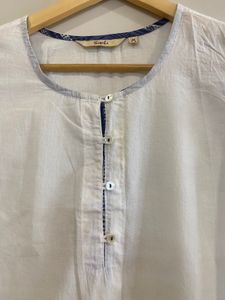 A-line Kurta With Overcoat