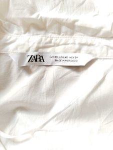 Zara Cotton Button Down Shirt