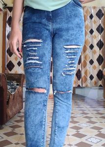 New Damage Jeans