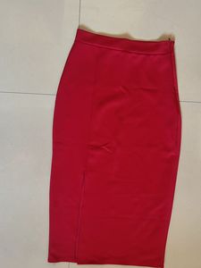 Red Pencil Skirt