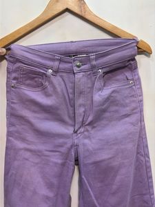 Lavender Wide Leg Jeans