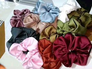Satin Scrunchie Set - Hair Accessories Pic Of 12