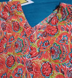 Boho Floral Print Cover-Up