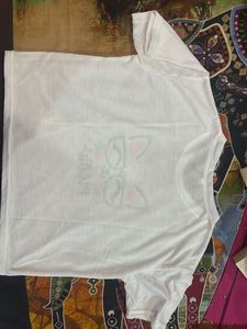 White Babe Tee