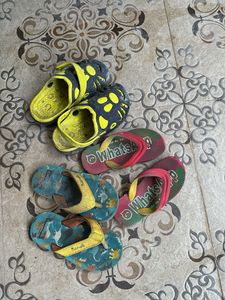 Used Flip Flops -3 Pairs