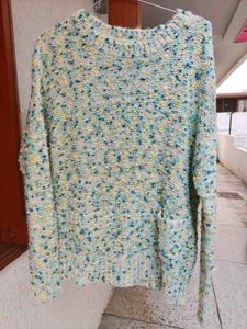 Colorful Knit Sweater