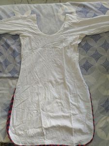 Chikankari Kind Of Short Kurti