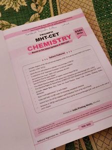 MHT-CET Chemistry Triumph