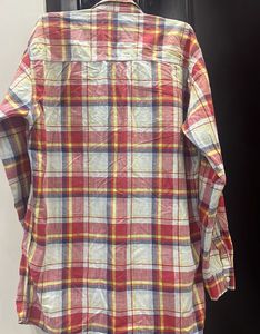 Slim Fit Cotton Check Shirt for Men