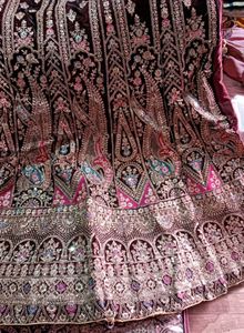Red Bridal Lehenga