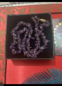 Purple Quartz Necklace ( From Rajasthan Mines )