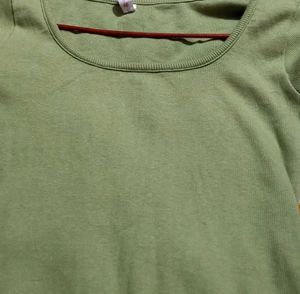 Mint Green Long Sleeve Top