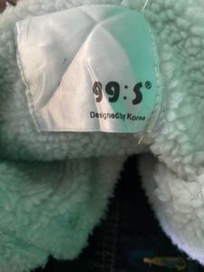 Denim Sherpa Jacket For Men