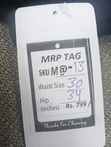 L@13 Size-30 Stylish Black Skinny Jeans