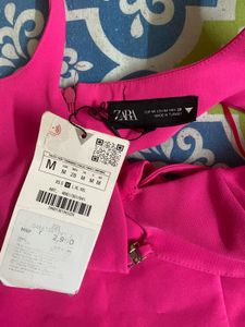 Hot Pink Cutout Mini Dress