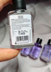 Plum Nail Polish Remover Pack Of 4