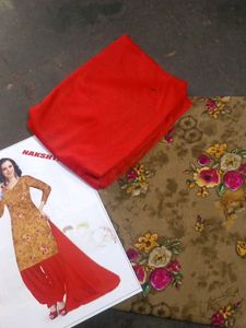 Stylish Floral Print Salwar Suit material