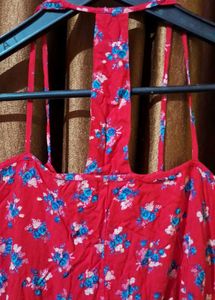 Beautiful Floral Dress Size 40 Inches