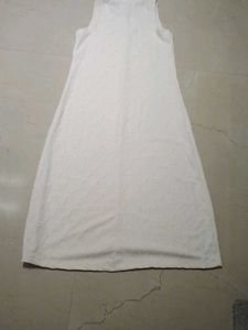 Brand New Cream Sleevless Dress