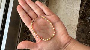 Gold Beaded Bracelet