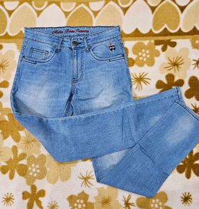 Light Wash Denim Jeans