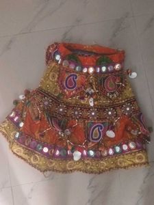 Orange Chaniya Chodi
