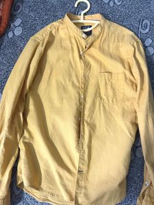 Mustard Cotton Shirt