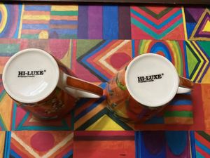 Hi Luxe Floral Coffee Mugs (Set of 2)