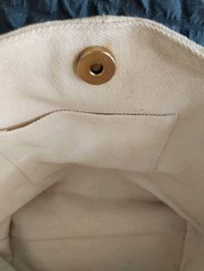 Wooden Handle Handbag