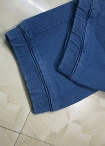 Blue Denim Joggers