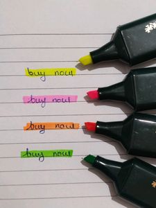 Beautiful Neon Shade 4 Highlighters